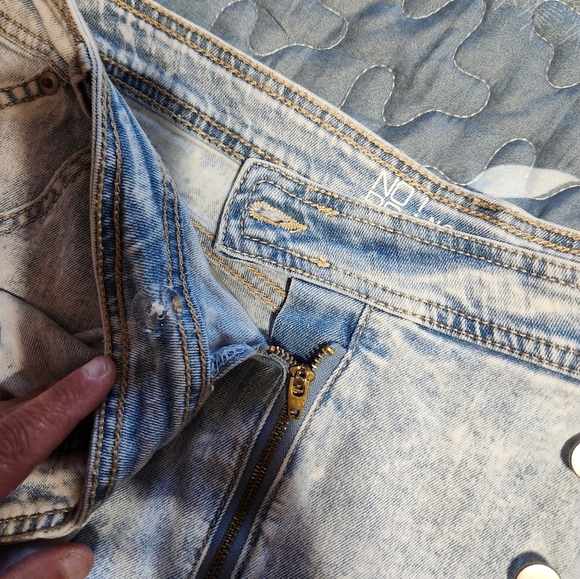 Juniors n/b jean skort - Picture 5 of 9